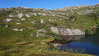 Small lake at 551 meters