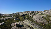Approaching the summit