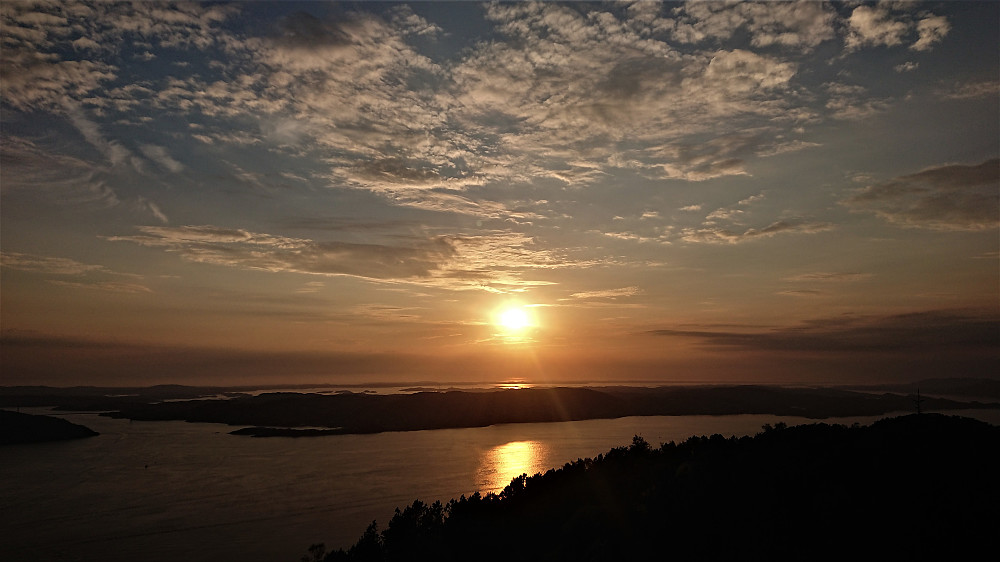 Sunset at Sandviksfjellet
