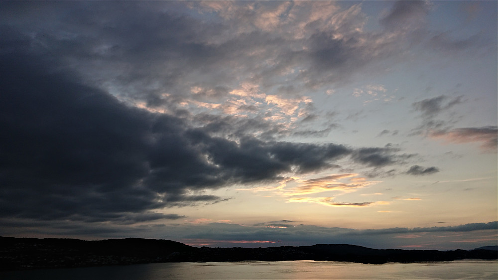 View from Lønborg at the end of the hike