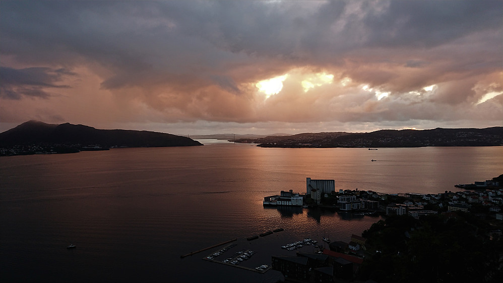 Sunset at Sandviksbatteriet