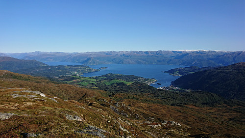 Norheimsund from Geitafjellet