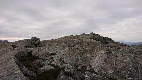 Almost at the summit of Gråhorga. Or so I thought...