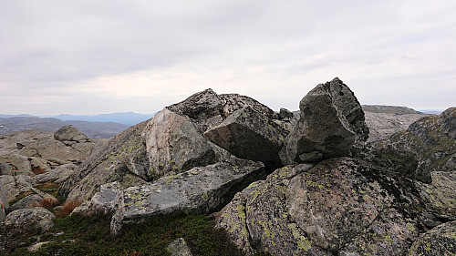 The summit of Gråhorga