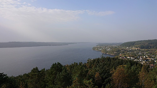Herdlefjorden from Holsberget
