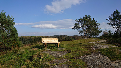 Hoplandsfjellet with Hoplandseggena in the background