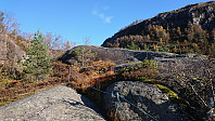 Trail below Muggåsstølen
