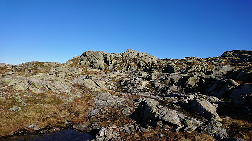 Approaching the summit of Budalshovden