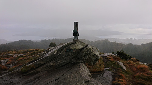 The summit of Krossfjellet