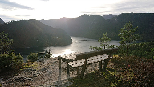 Geithaugen with Solaråsen to the left
