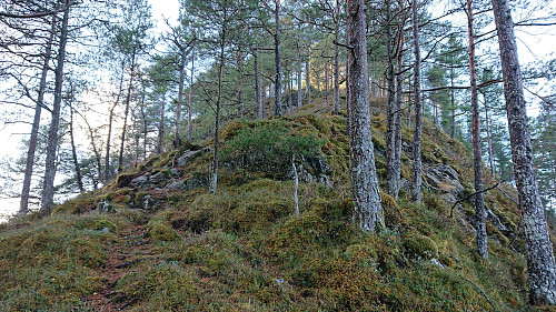 Following the ridge towards Solaråsen