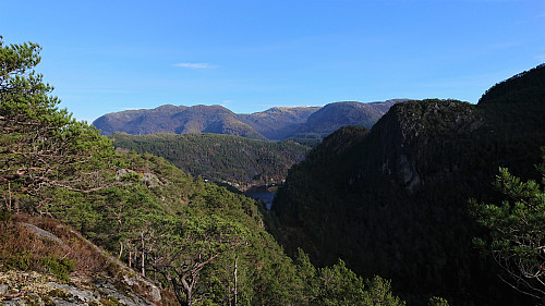 Towards Øyadalen from Solaråsen