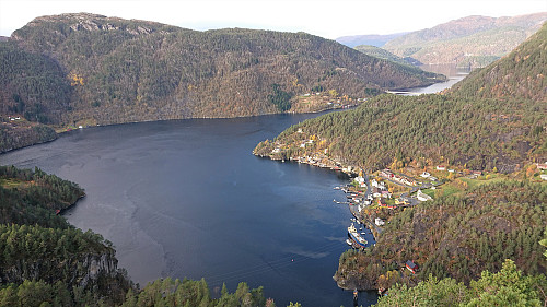 Towards Stamnes from Uraberget