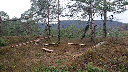 The summit area at Fethaugen
