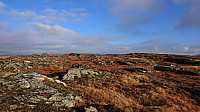 The summit area at Flatafjellet