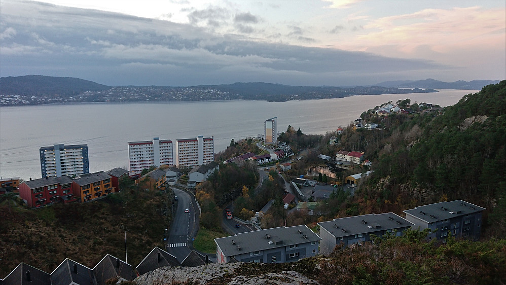 View northwest from Fagerdalsskaret