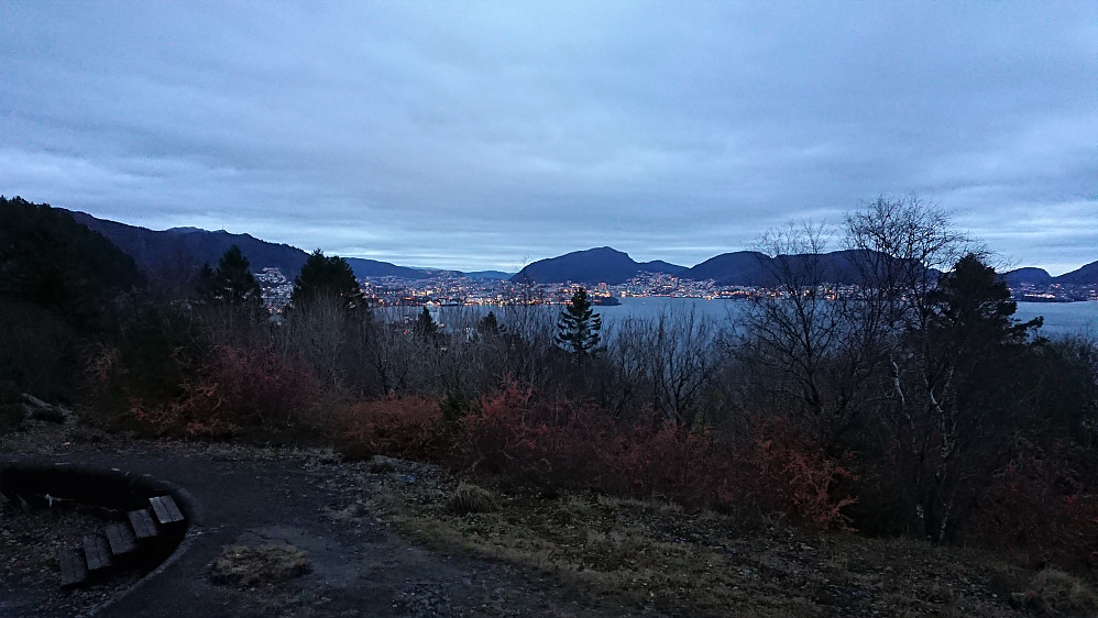 View towards the city center from Hellen festning