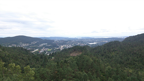 Fyllingsdalen from Holefjellet S