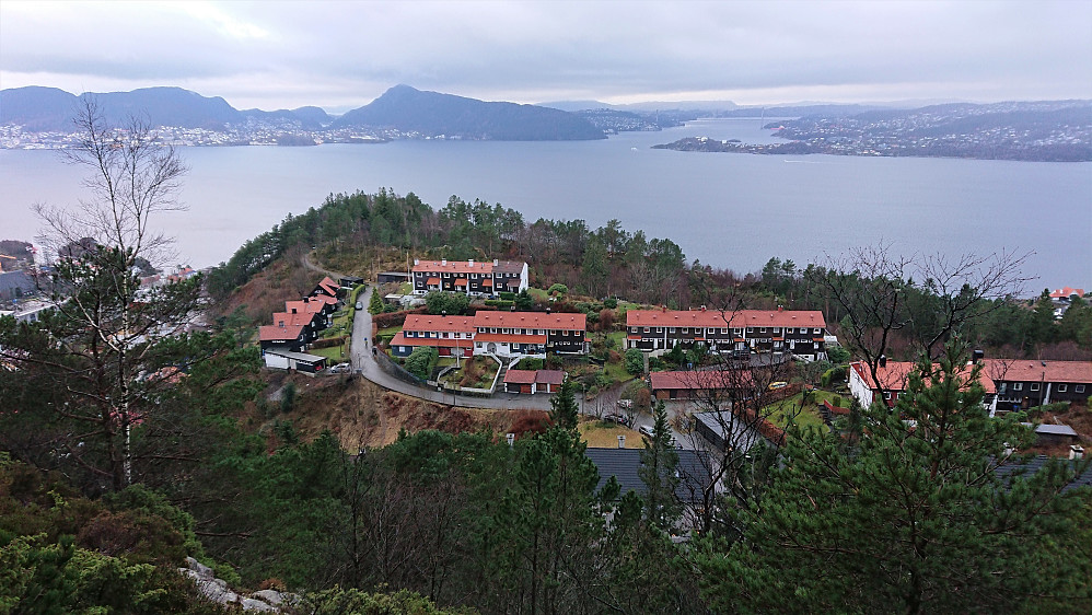 Furukammen from northwest of the summit of Ørneberget