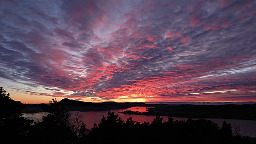 Sunset from Ørneberget NV