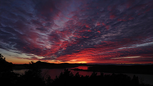 Sunset from Ørneberget NV