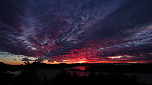 Sunset from Ørneberget NV