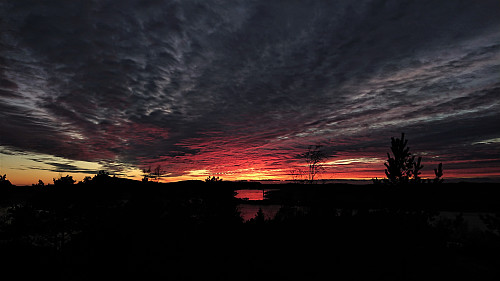 Sunset from Ørneberget NV