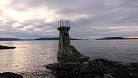 The diving tower at Røttingen
