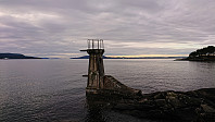 The diving tower at Røttingen