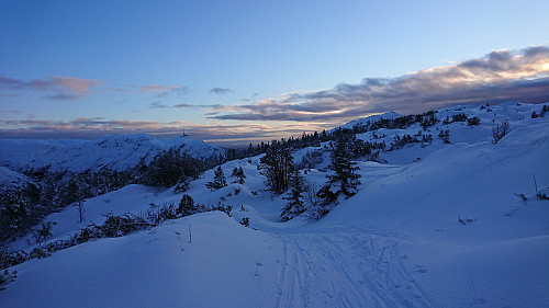 Descending towards Blåmansveien
