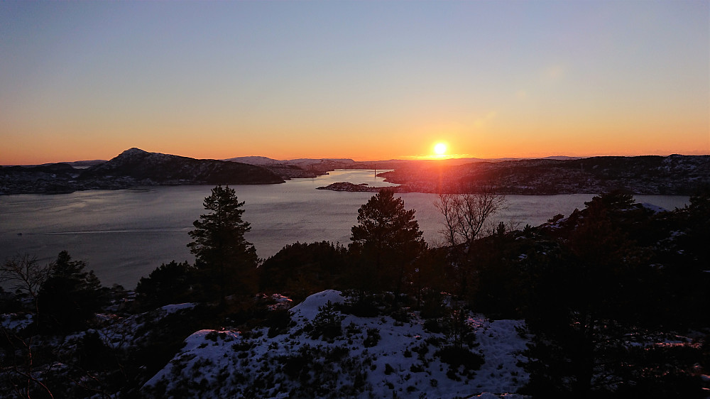 Sunset from Ørneberget