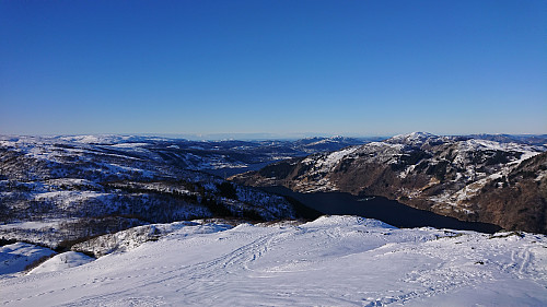 West towards Arna from Trengereidhotten 