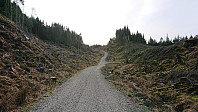 Gravel road southeast from Sæbø
