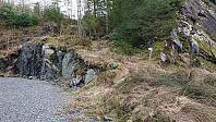 The marked trailhead