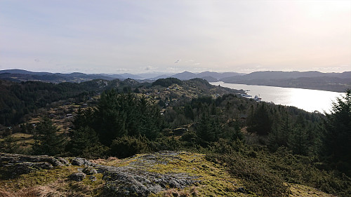 Southeast from Orrnipa towards Vetåsveten and Peparen