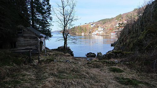 Kvamsvåg from west of Kvamsvågen friluftsområdet