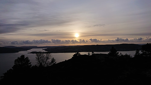 Sunset from Ørneberget