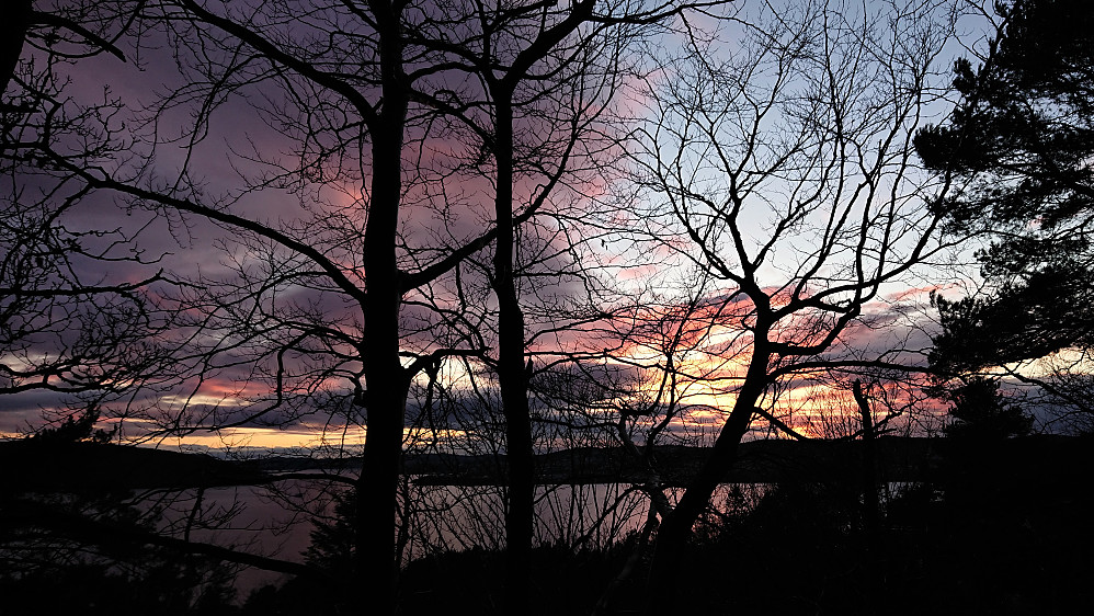 Sunset from Skytterveien