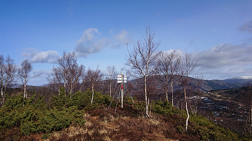 The summit of Mjeldheimssåta