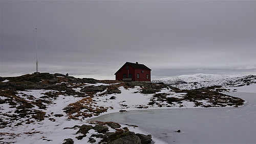 Looking back at Vikinghytten