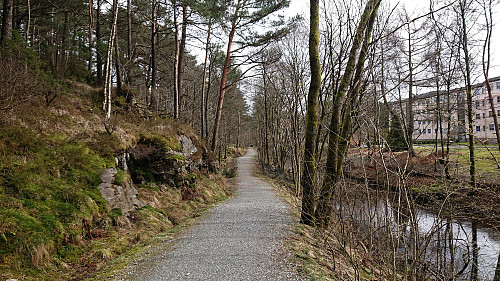 Walking along Dalelva
