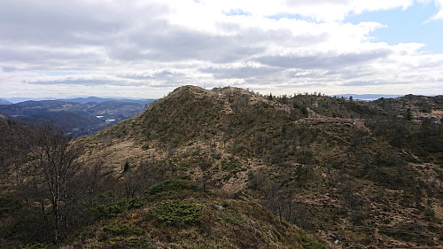 Landåsfjellet from Storhaugen