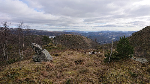 South of the summit at Storhaugen