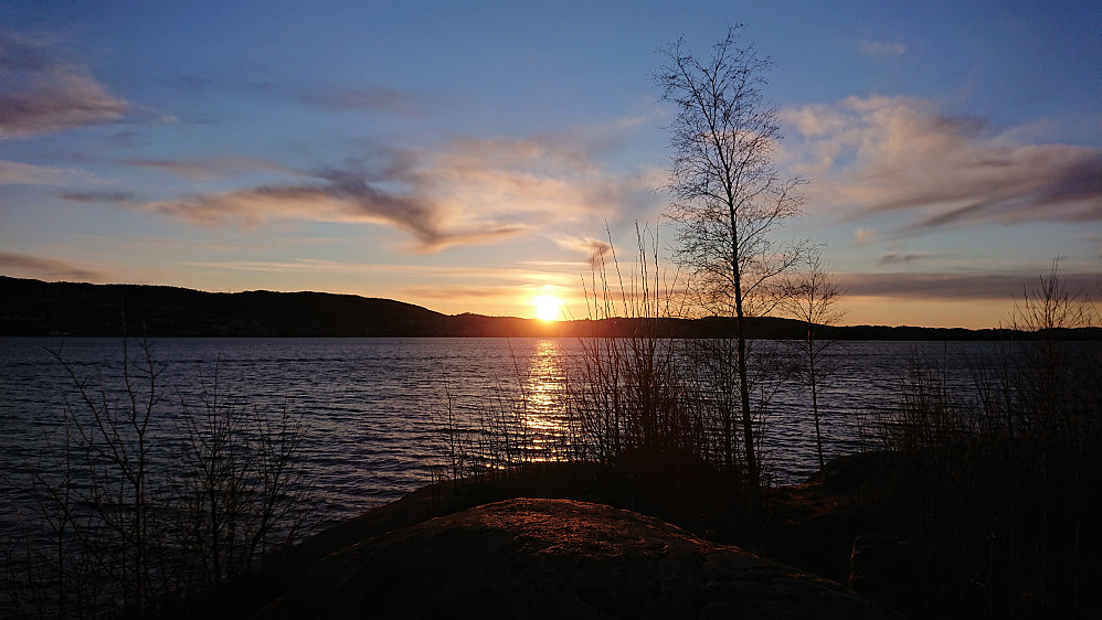 Sunset above Askøy