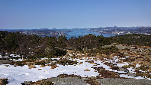 North from north of the summit of Gravdalsfjellet