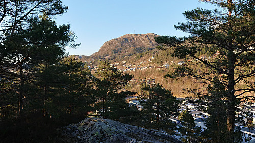 Løvstakken from Lyshovden