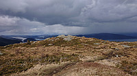 The summit of Tellevikafjellet