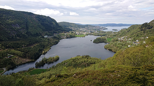 Jordalsvatnet from Lauvåsen