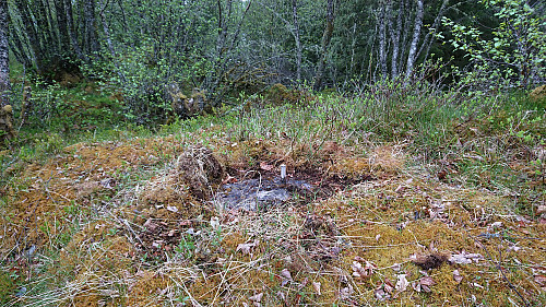 Trig marker at Kistehaugen