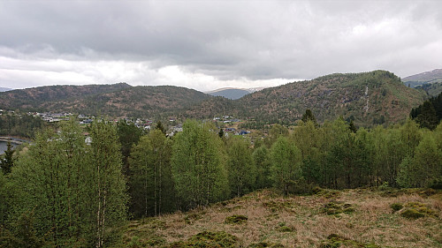 Southeast from the field south of Lyskaterbatteriet